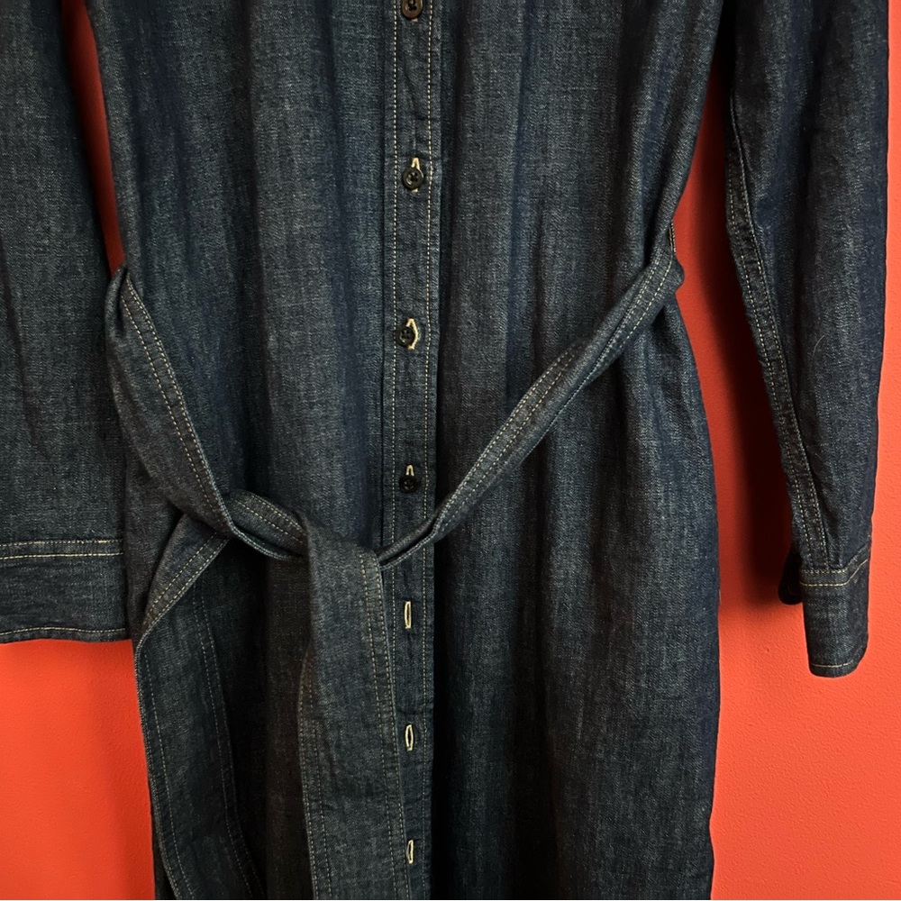 Ralph Lauren Indigo Denim Shirt dress - Picture 7 of 8